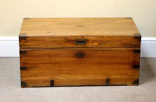Late 19th.c Camphor Wood Box