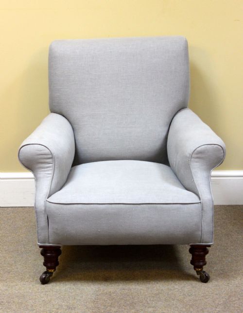 19thc. Walnut Armchair
