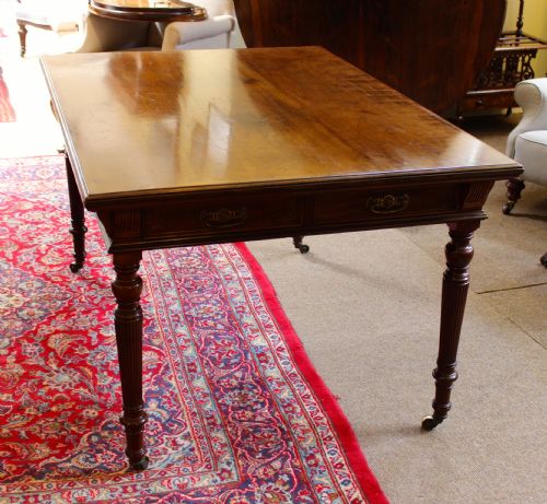 Late 19thc. Hindley & Son Library or Centre Table