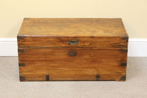 Late 19thc. Camphor Wood Box