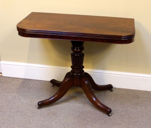LATE REGENCY MAHOGANY TEASUPPER TABLE - ADDITIONAL PHOTO 2