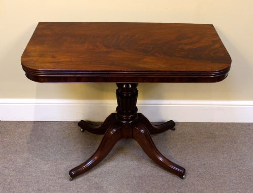 LATE REGENCY MAHOGANY TEASUPPER TABLE - ADDITIONAL PHOTO 3