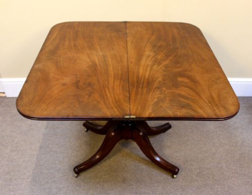 LATE REGENCY MAHOGANY TEASUPPER TABLE - ADDITIONAL PHOTO 5