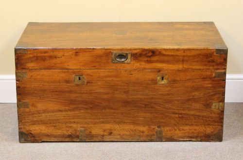 Late 19thc. Camphor Wood Chest