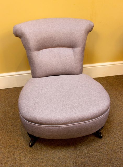 Late 19thc. Bedroom Chair by Howard & Son