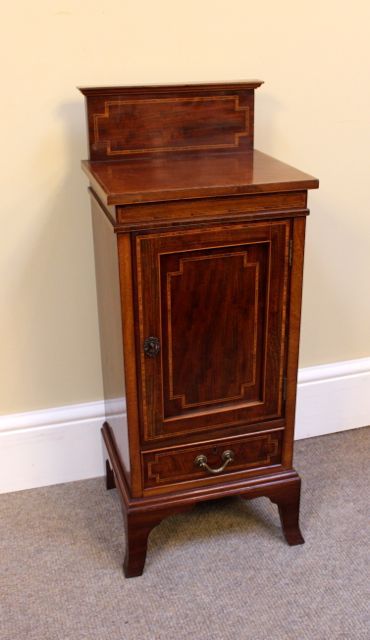 Pair of Late 19thc Bedside Cupboards