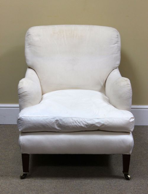 Edwardian Howard & Son Bridgewater Armchair