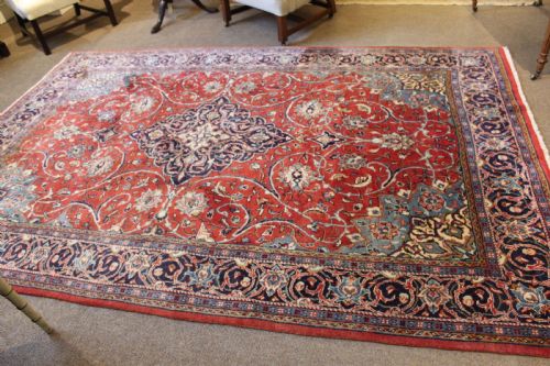 EARLY 20THC AFGHAN RUG - ADDITIONAL PHOTO 1