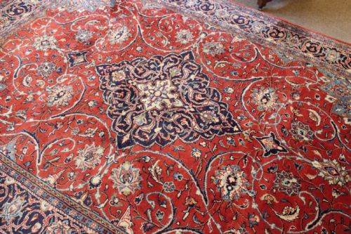 EARLY 20THC AFGHAN RUG - ADDITIONAL PHOTO 2