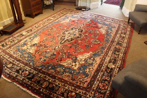 EARLY 20THC PERSIAN SAROUGH RUG - ADDITIONAL PHOTO 2
