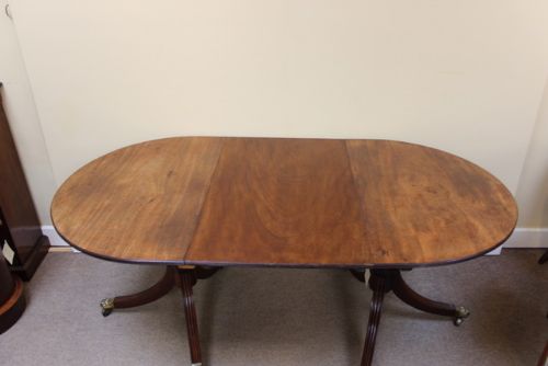 fig 1. 19thc Mahogany Pedestal Dining Table