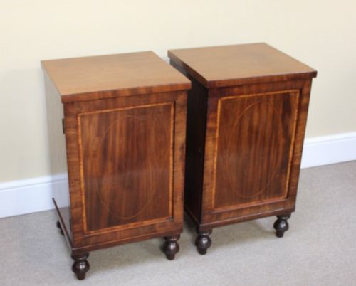 Pair Of 19thc Bedside Cabinets