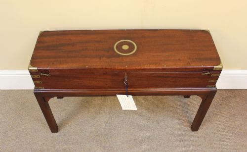 fig 1. 19thc Former Gun Case On Stand