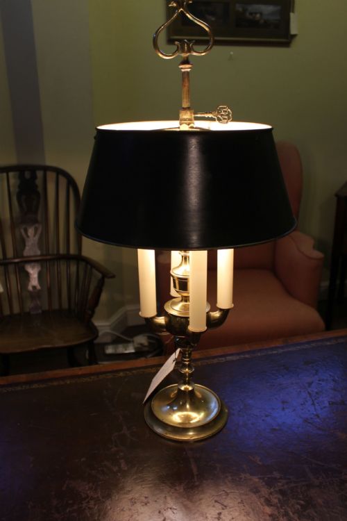 FOUR BRANCH BOUILLOTTE LAMP - ADDITIONAL PHOTO 2