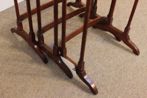 SET OF 19THC OAK NEST THREE TABLES - ADDITIONAL PHOTO 3