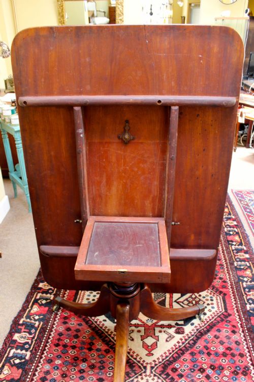 19THC MAHOGANY BREAKFAST TABLE - ADDITIONAL PHOTO 5