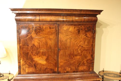 18THC WALNUT CABINET ON STAND - ADDITIONAL PHOTO 1