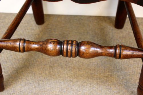 SET OF SIX 19THC ASH ELM COUNTRY STYLE KITCHEN CHAIRS - ADDITIONAL PHOTO 6
