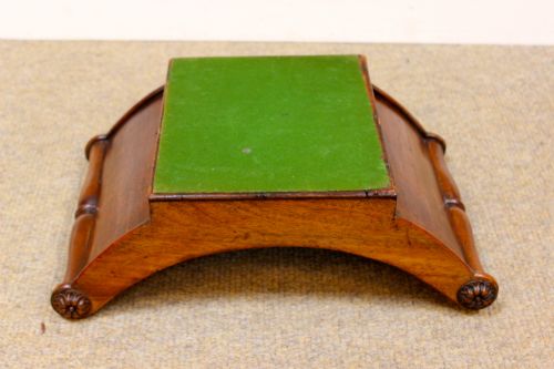 GEORGIAN MAHOGANY CHEESE COASTER - ADDITIONAL PHOTO 6