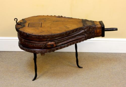 19thc. Set of Bellows Now Adapted as a Coffee Table
