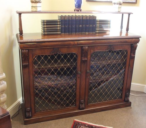 19thc. Rosewood Chiffonier