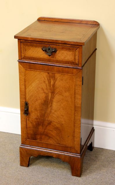 Late 19thc. Walnut Beside Cabinet