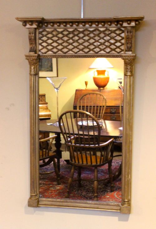 19thc. Gilt Pier Mirror