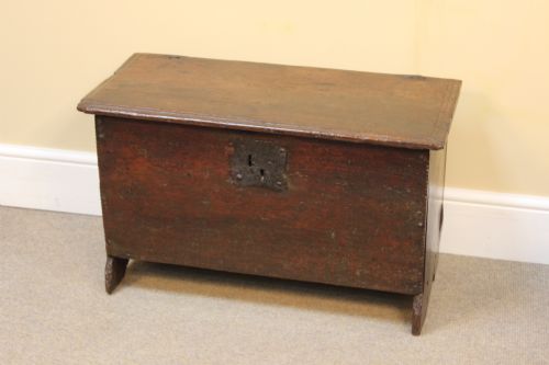 17thc. Oak “Six Plank” Coffer