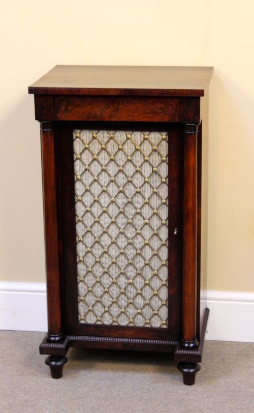 19thc. Rosewood Pier Cabinet