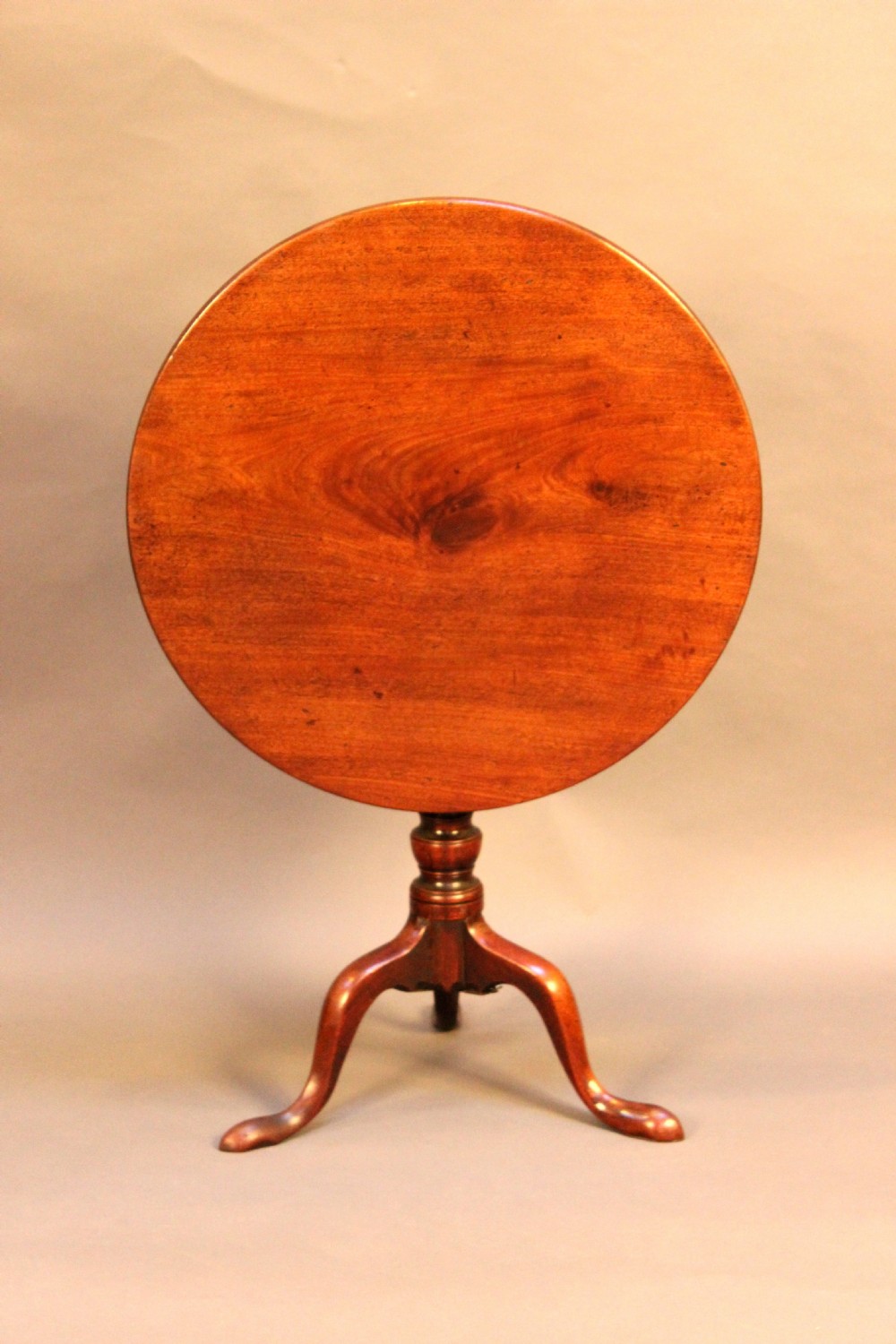 Mahogany Tripod Table with good colour & patina.