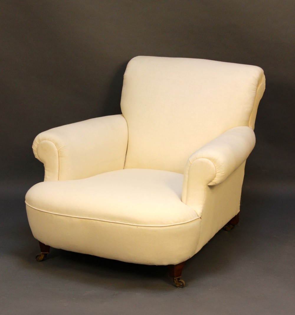 Magnificent 19thc  Deep Walnut Armchair 