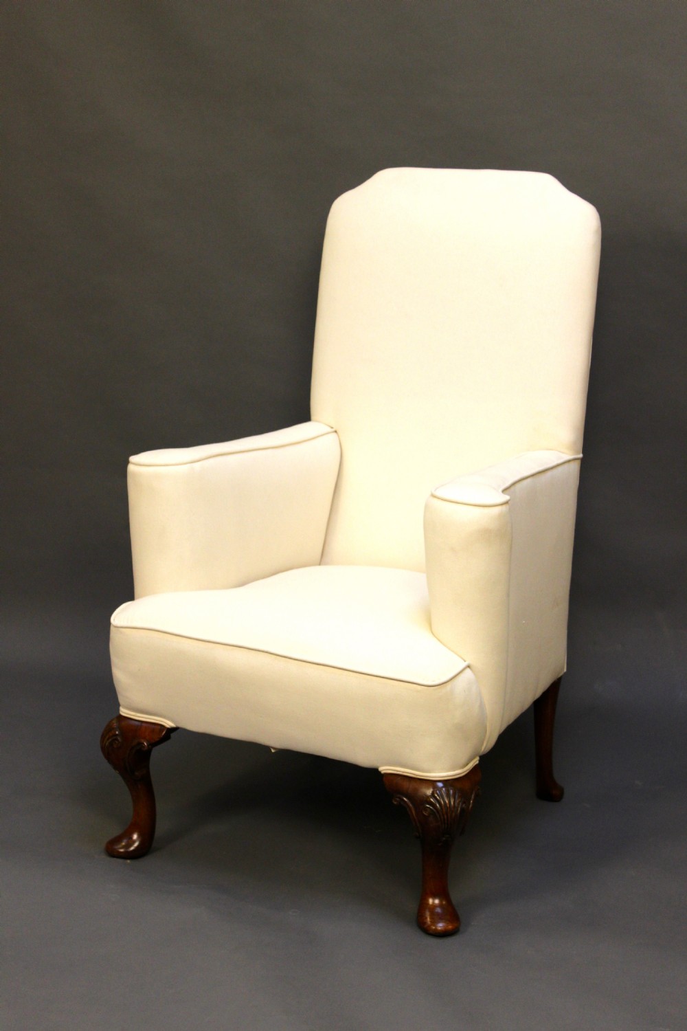 19thc Walnut Armchair