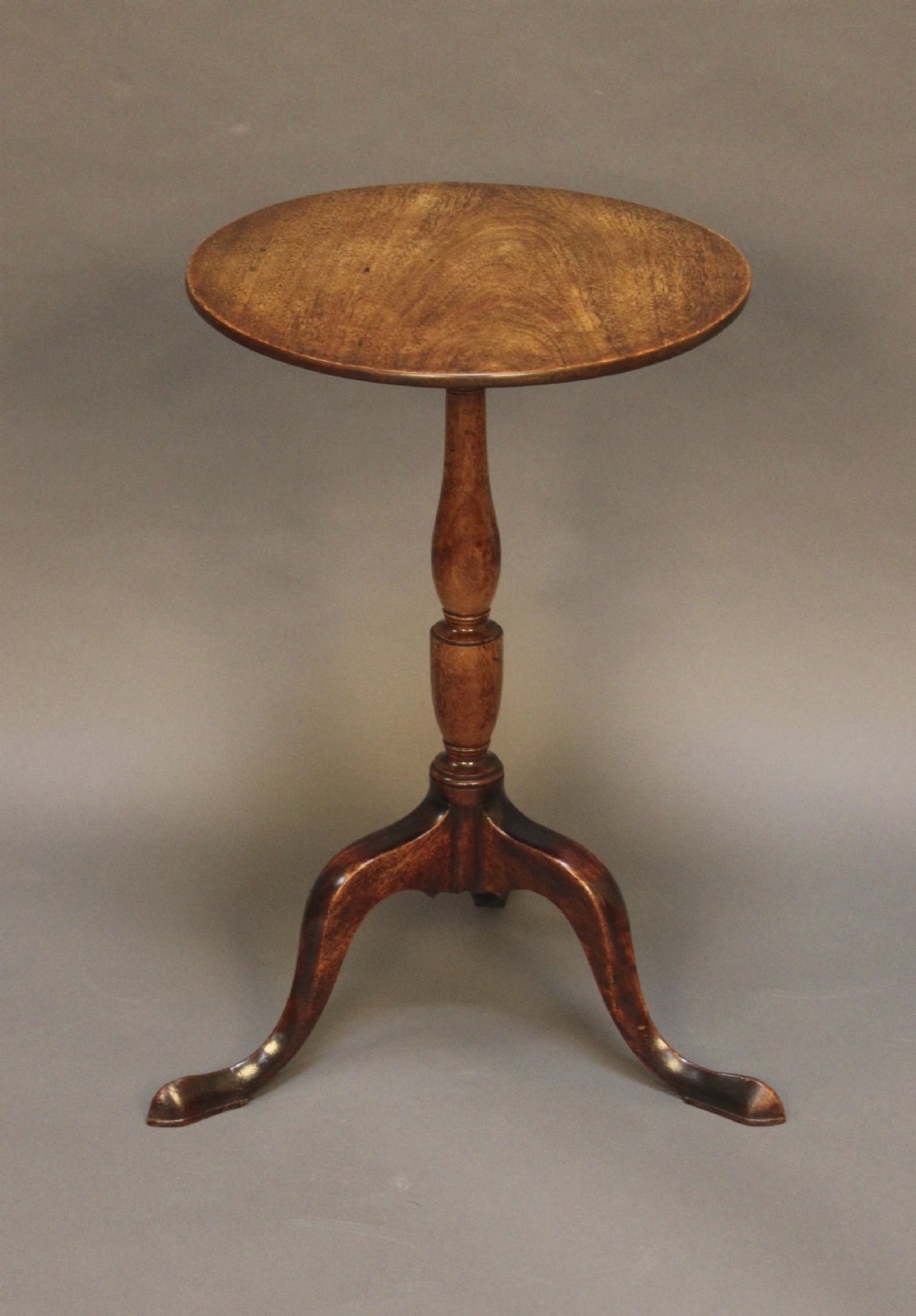 A Georgian Mahogany Tripod Wine Table
