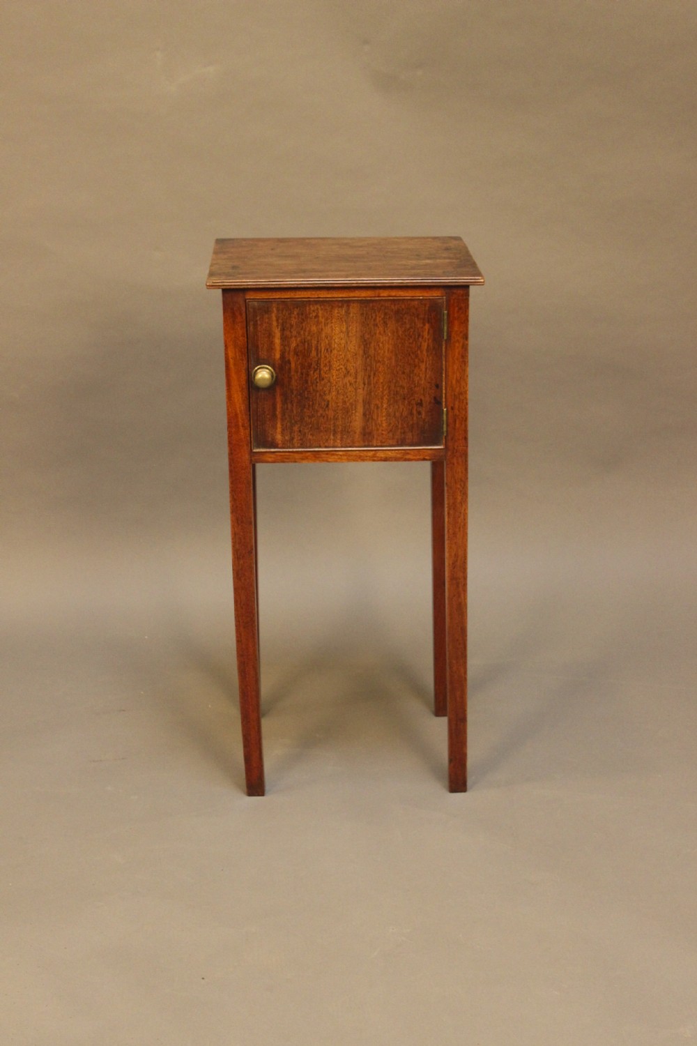 A 19thc Mahogany Bedside Table