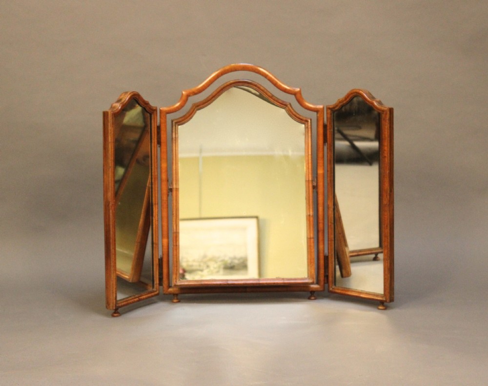 Walnut Dressing Mirror  