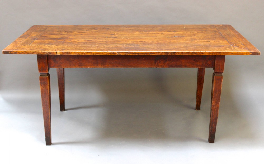 19thc French Elm Table