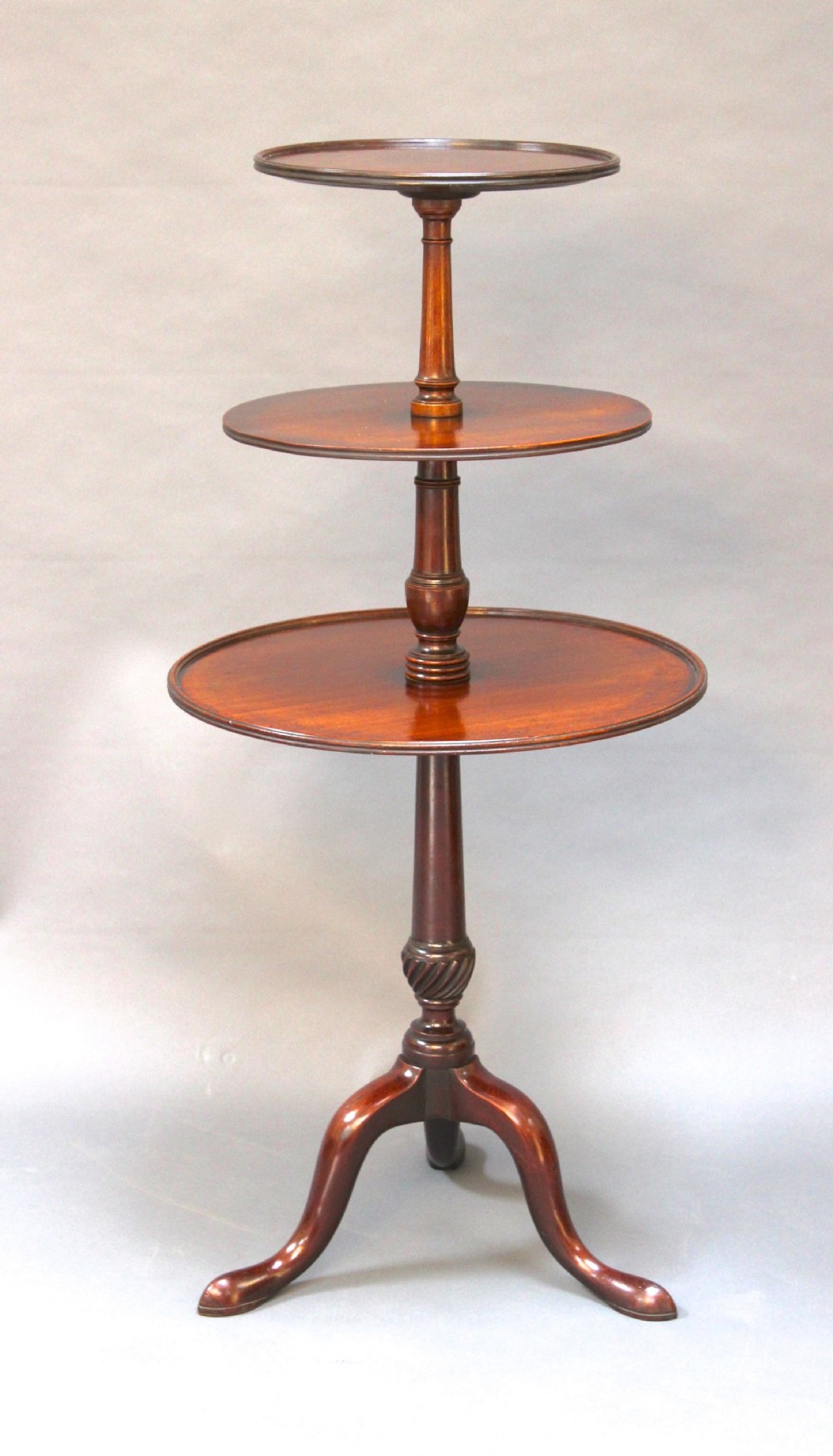 George III Mahogany Dumb Waiter