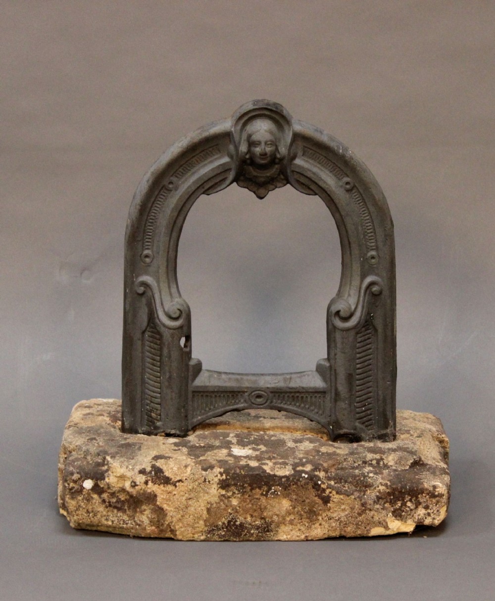 A 19thc Stone Based Boot Scraper
