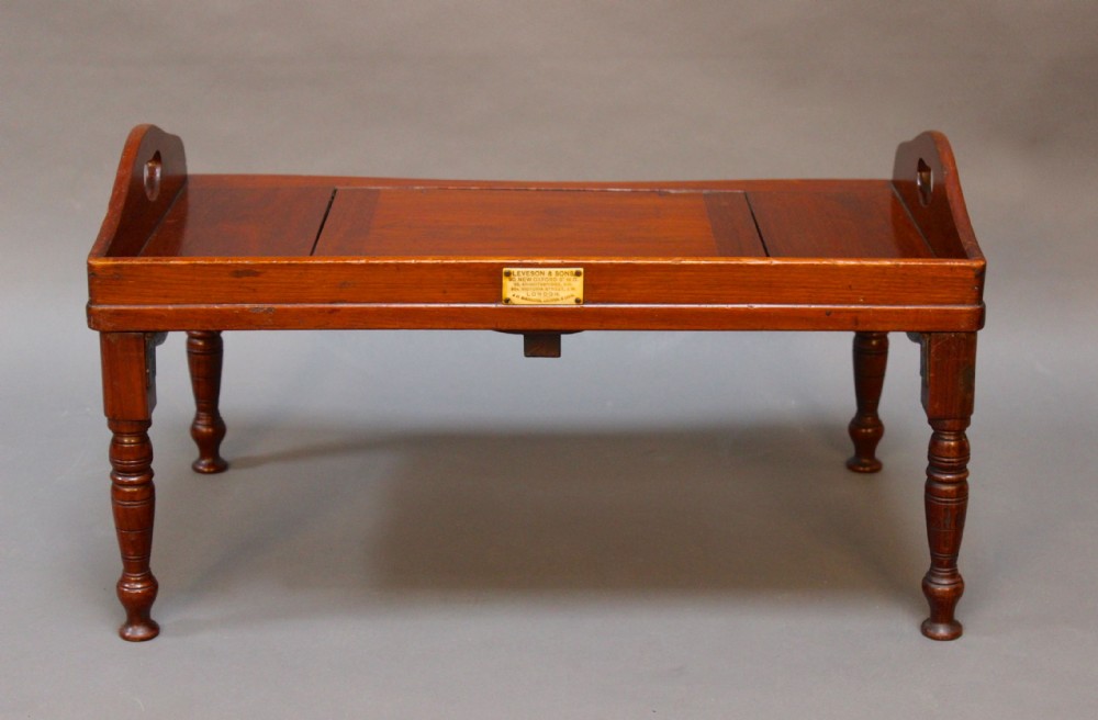 19thc Mahogany Lap Table 