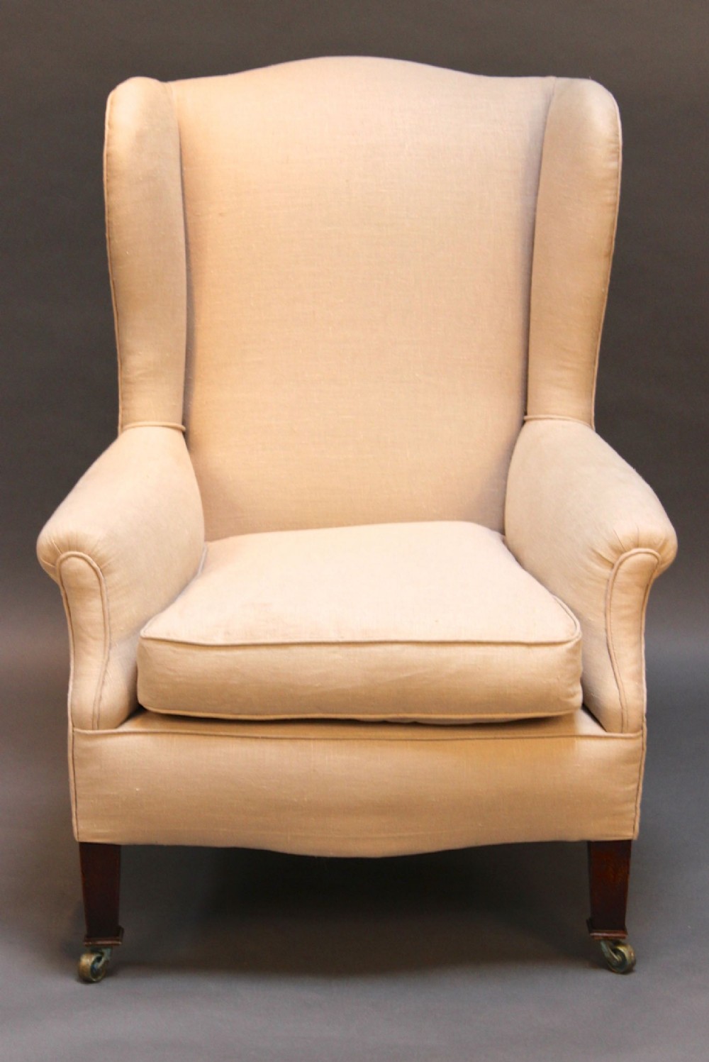 A 19thc. Wing Back Armchair