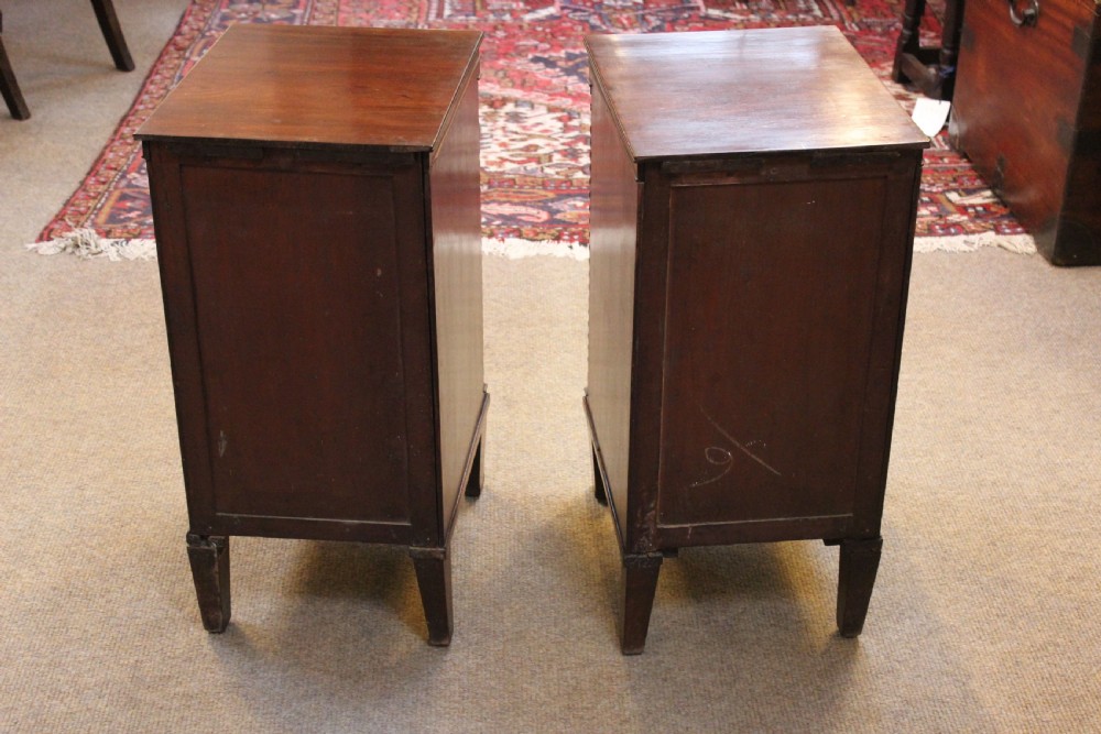 Pair of Regency Bed Side Cupboards View V