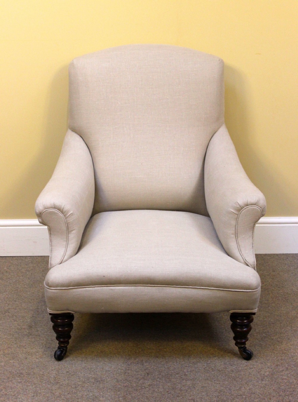 19thc. Walnut Armchair
