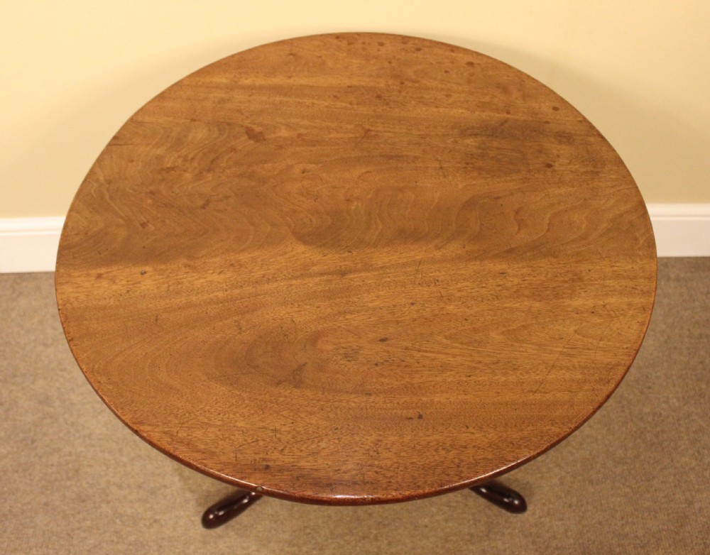 18thc. Mahogany Tripod Table View II