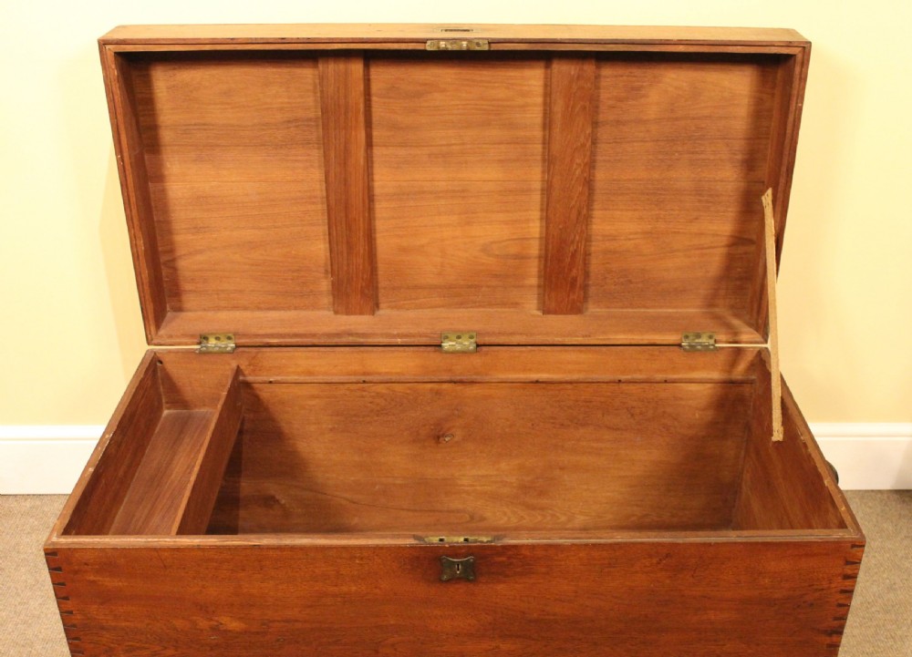 19thc. Teak Chest View VII