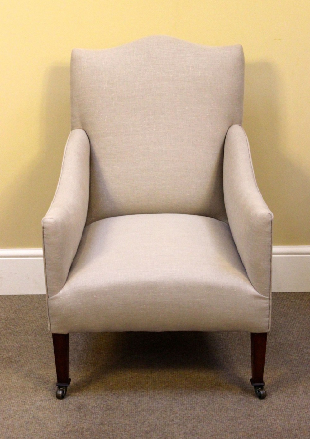 19thc. Walnut Armchair