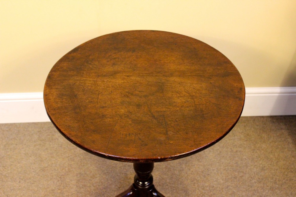 Late 18thc. Walnut Tripod Table View II