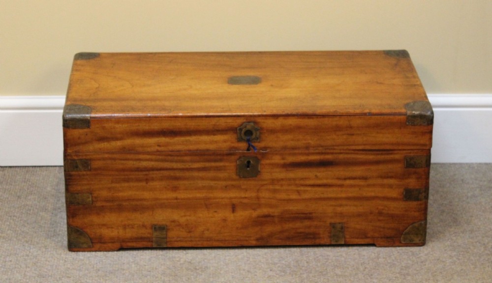 Late 19thc. Camphor Wood Chest