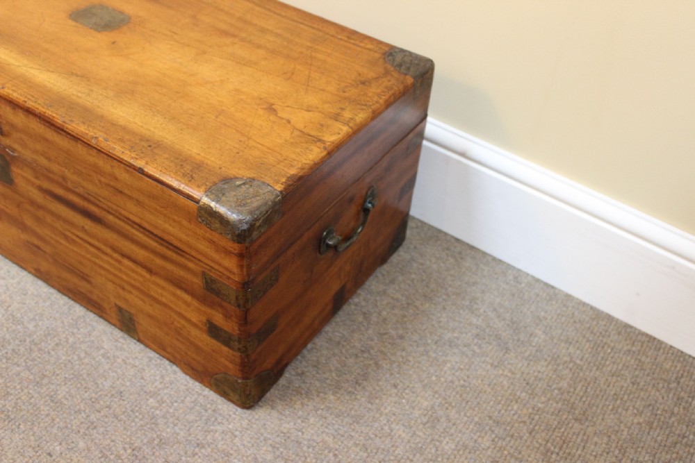 Late 19thc. Camphor Wood Chest View V