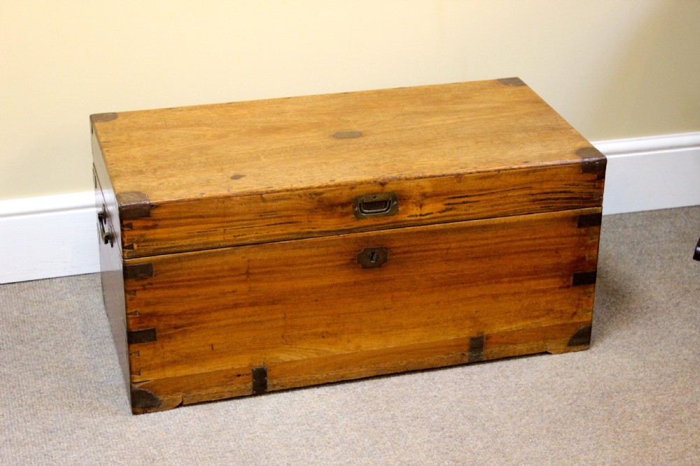 Late 19th.c Camphor Wood Box View II