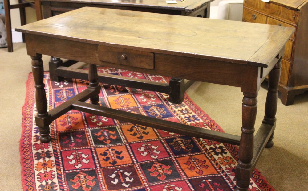 18thc. Oak Refectory Table
